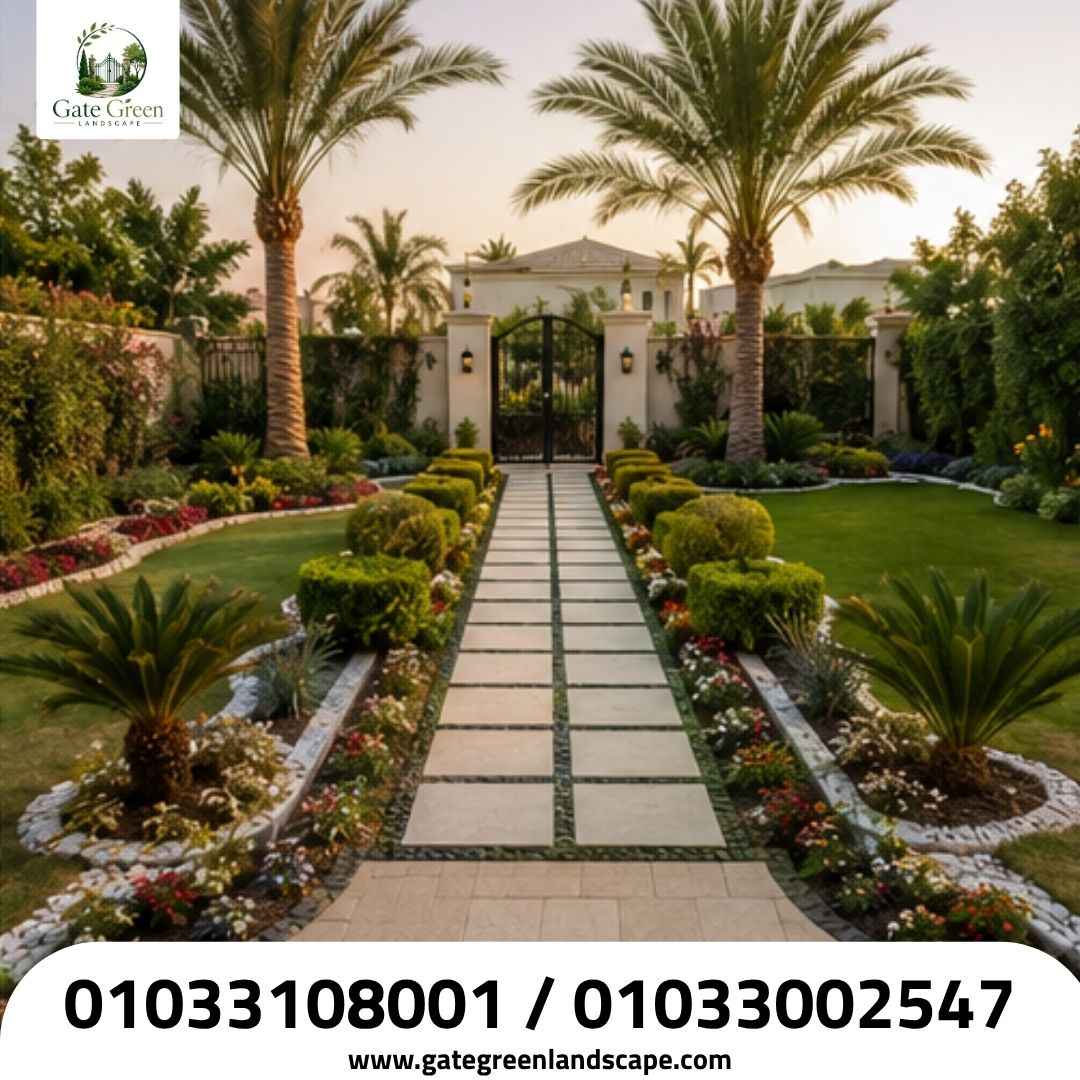 مشاريع شركة جيت جرين لتنسيق الحدائق